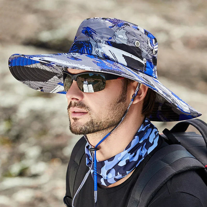 Casquette respirante d'été camouflage pour hommes