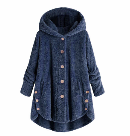 Manteau En Peluche Chaud