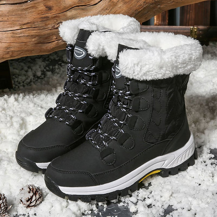 Bottes de neige pour femmes avec doublure et semelle antidérapante - Ana
