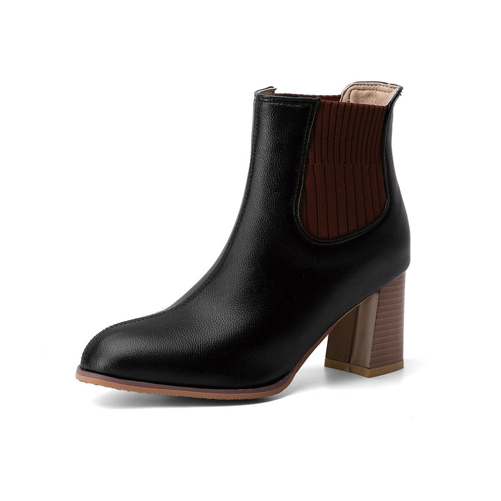 Bottines élastiques géométriques pour femmes - Rous