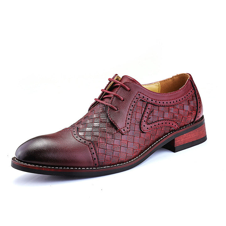 Chaussures en cuir tressé pour hommes - Dario