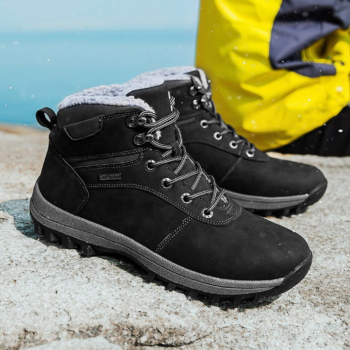 Chaussures de randonnée imperméables à semelles antidérapantes pour hommes - Theo