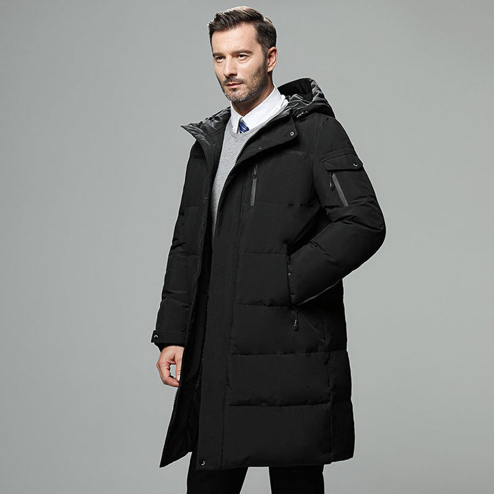 Manteau matelassé pour hommes avec capuche amovible - Markus