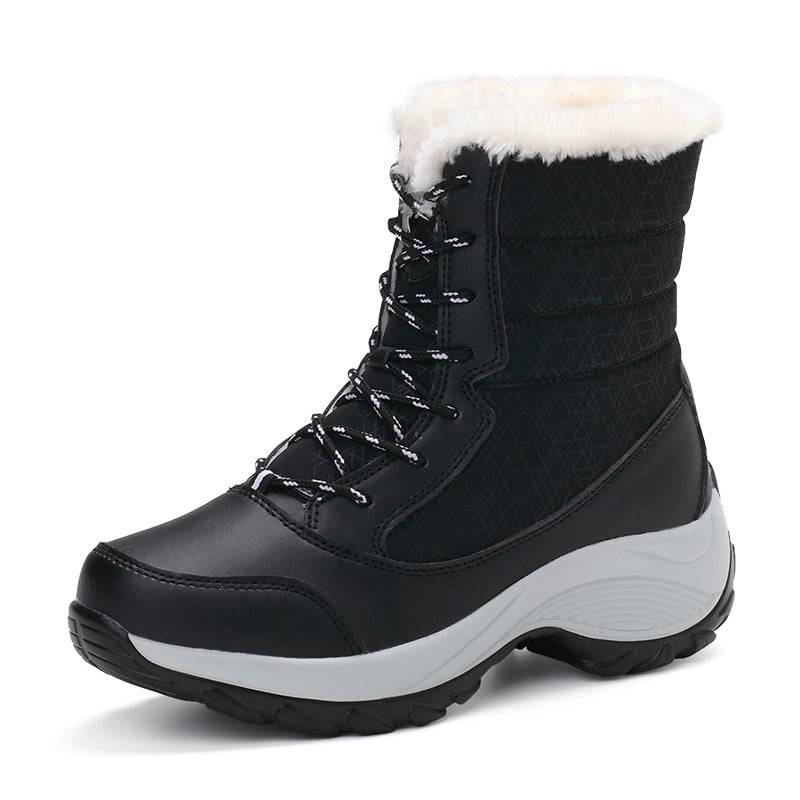 Bottes de neige imperméables pour femmes avec doublure chaude - Elara