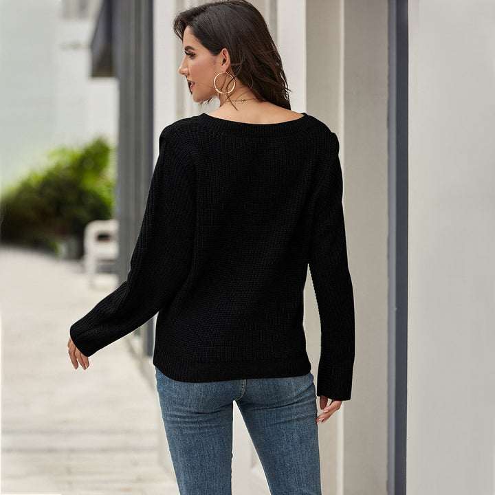 Pull-over en tricot pour femmes - Alva