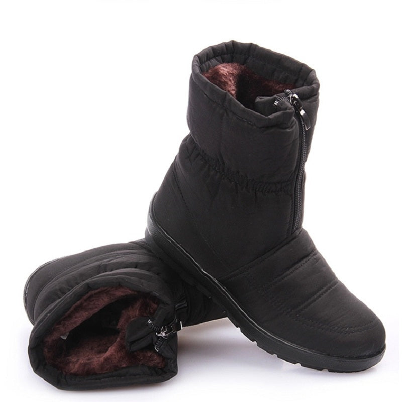 Bottes imperméables rembourrées à semelles antidérapantes pour femmes - Zara