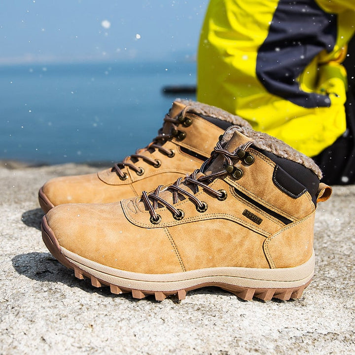 Chaussures de randonnée imperméables à semelles antidérapantes pour hommes - Theo
