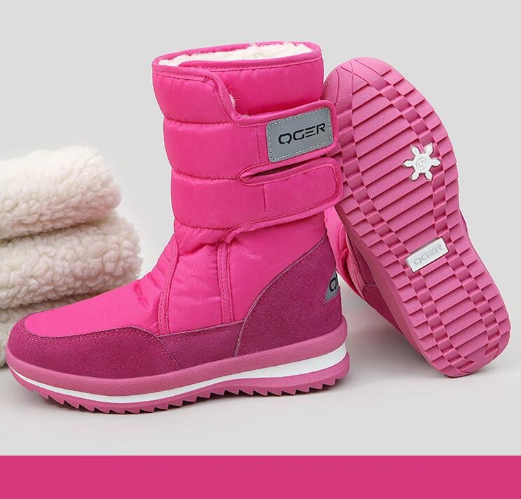 Bottes rembourrées et imperméables pour femmes par temps froid - Evonia