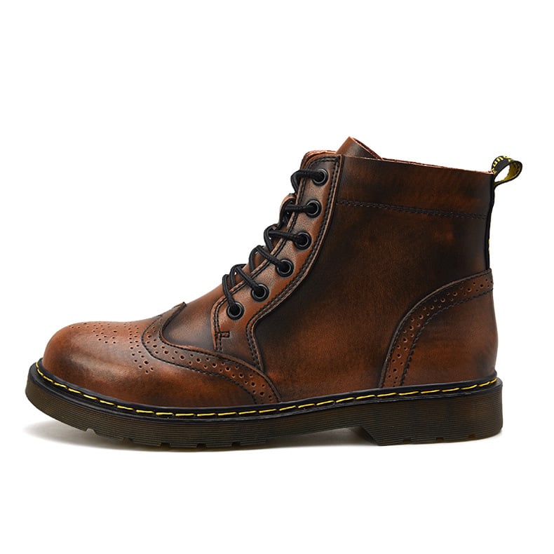 Bottes mi-mollets contemporaines pour hommes - Jadrik