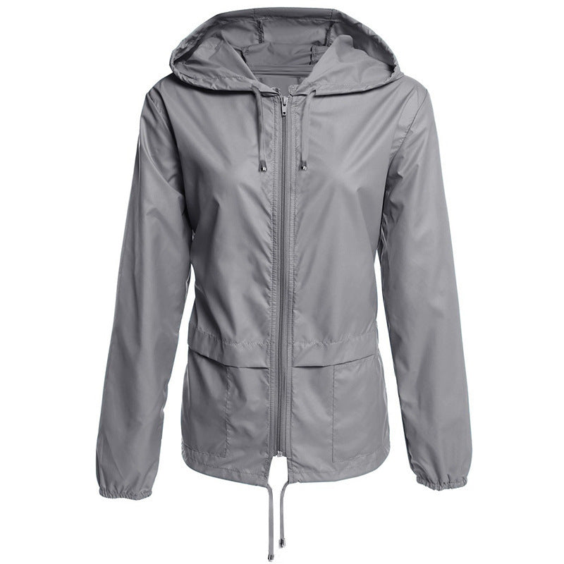 Veste imperméable légère avec capuche - Elarat