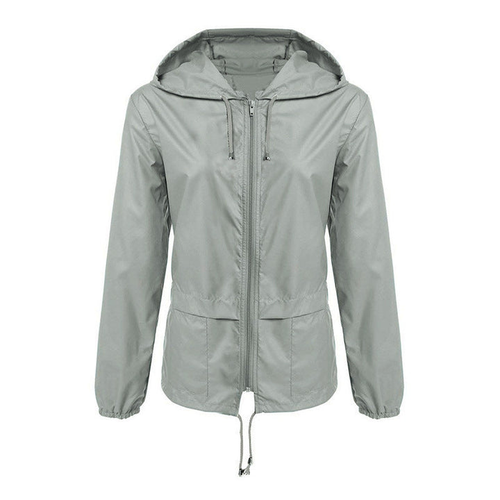 Veste imperméable légère avec capuche - Elarat