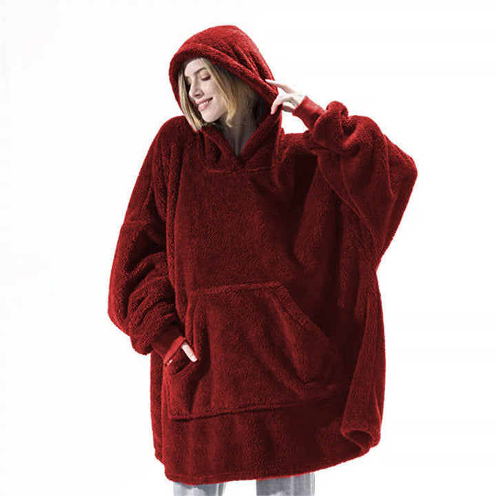 Couverture en sweat-shirt surdimensionné pour femmes - Elin