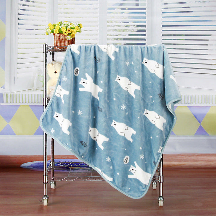 Couverture en polaire pour animaux de compagnie