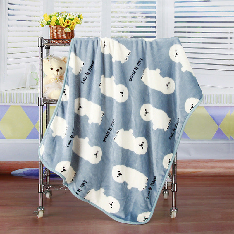 Couverture en polaire pour animaux de compagnie