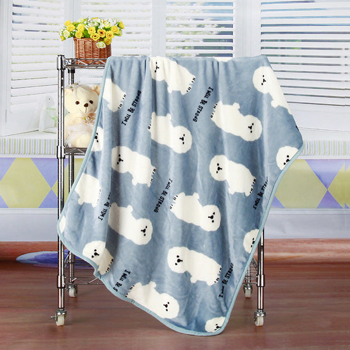 Couverture en polaire pour animaux de compagnie