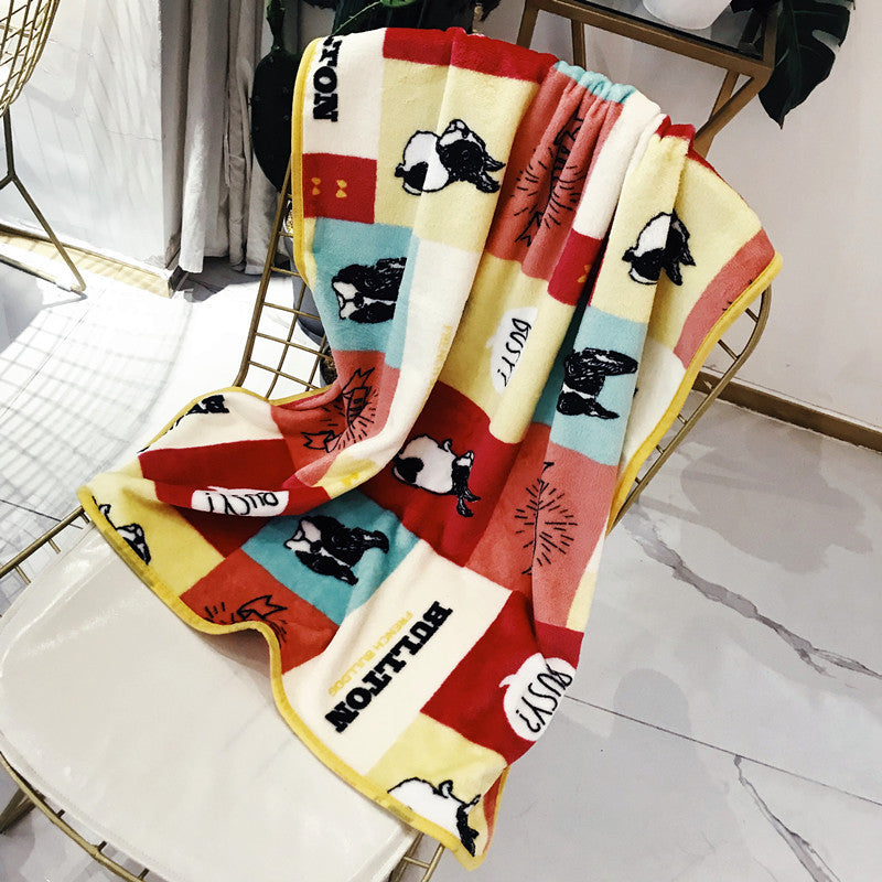 Couverture en polaire pour animaux de compagnie