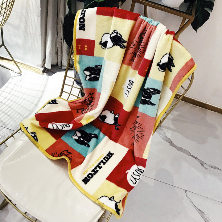 Couverture en polaire pour animaux de compagnie