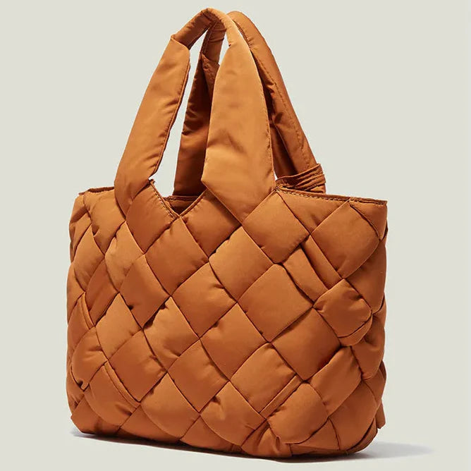 Sac à main en toile matelassée pour femme - Sara