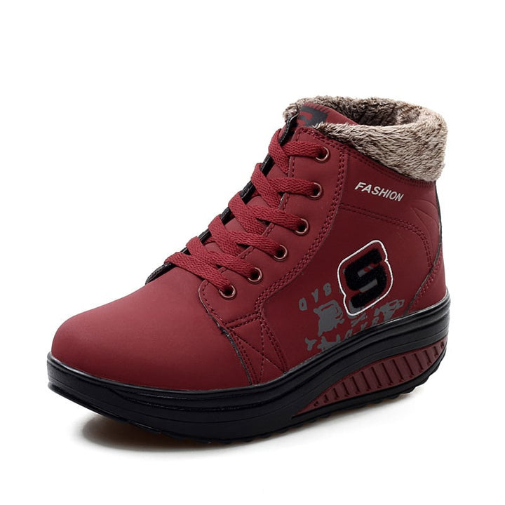 Bottines pour femmes avec semelle surélevée - Yuren