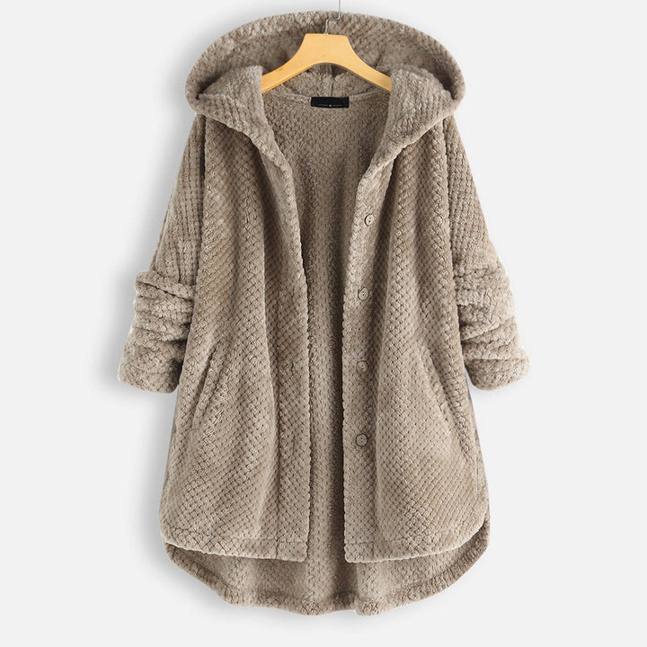 Manteau En Peluche Chaud