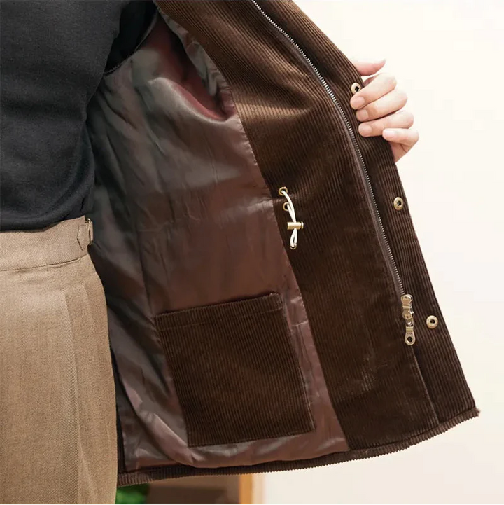 Veste luxueuse en velours côtelé pour hommes - Robinson