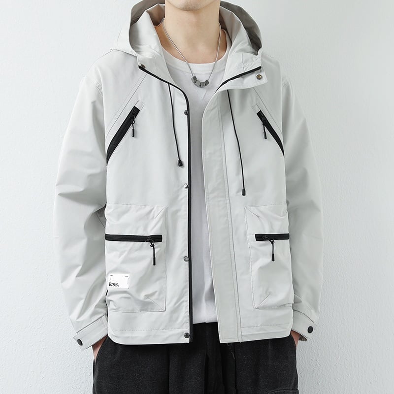 Veste technique à capuche pour hommes - Tomas