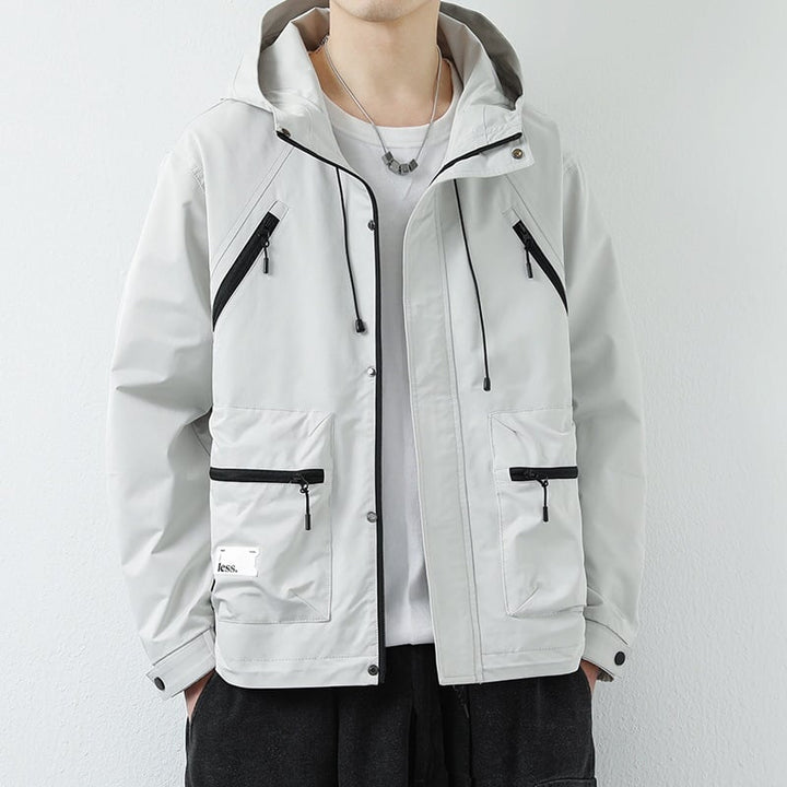 Veste technique à capuche pour hommes - Tomas