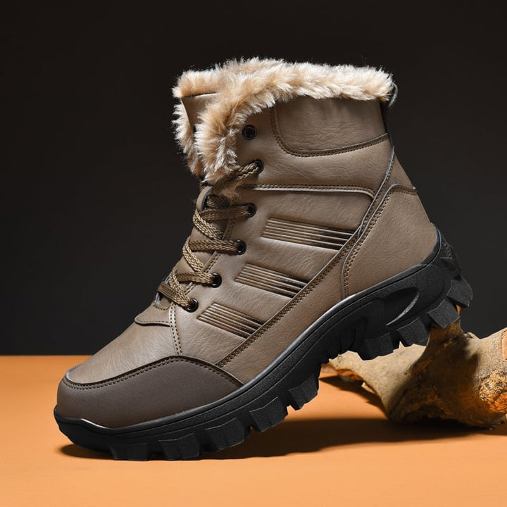 Chaussures d'alpinisme pour hommes avec doublure polaire - Draeven