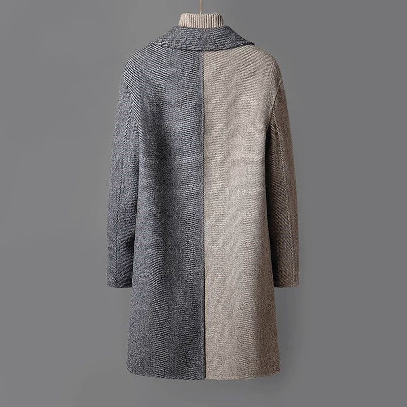 Manteau en laine pour homme, coupe moyenne - Diogo