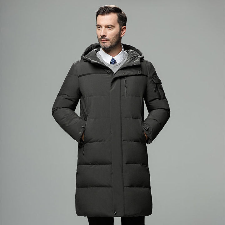 Manteau matelassé pour hommes avec capuche amovible - Markus