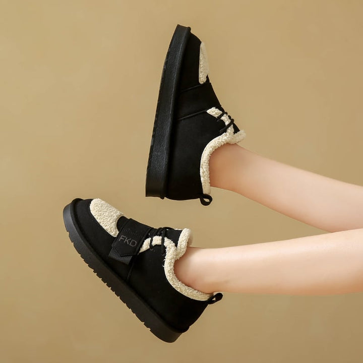 Chaussons d'hiver pour femmes avec effet douillet - Nirea