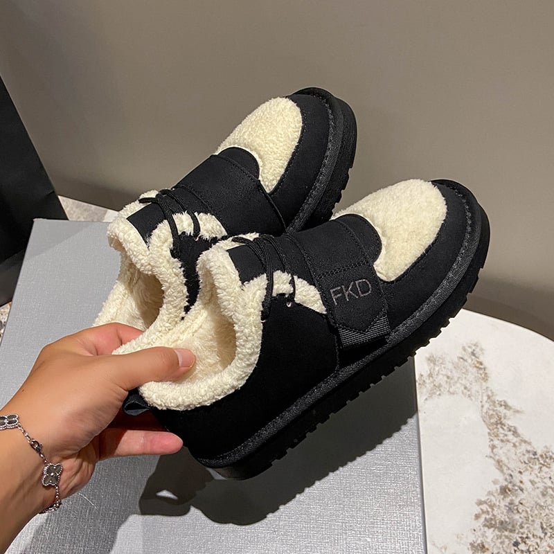 Chaussons d'hiver pour femmes avec effet douillet - Nirea