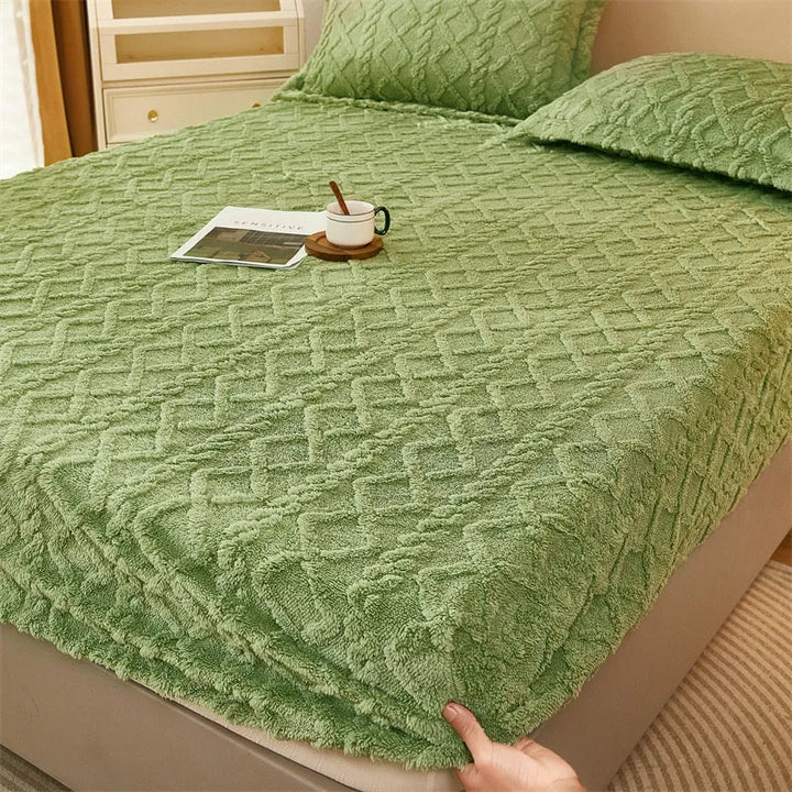 Drap thermique d'hiver antidérapant avec doublure en polaire