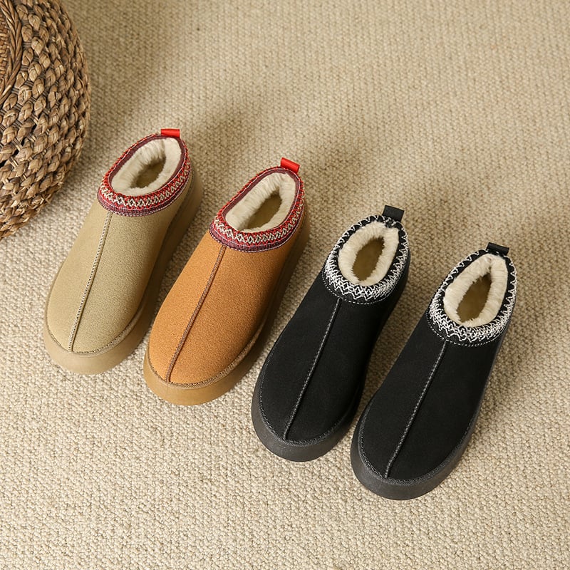 Pantoufles pour femmes avec doublure chaude - Annika