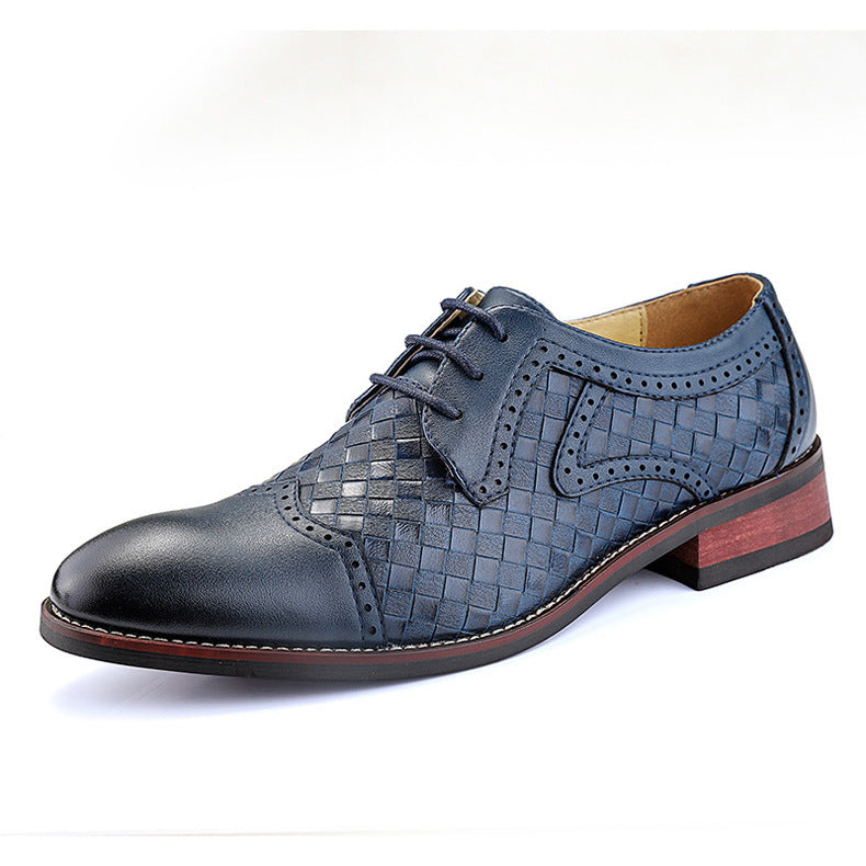 Chaussures en cuir tressé pour hommes - Dario