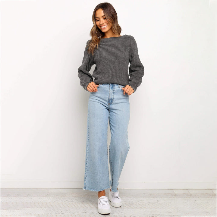 Pull-over en tricot pour femmes - Alva