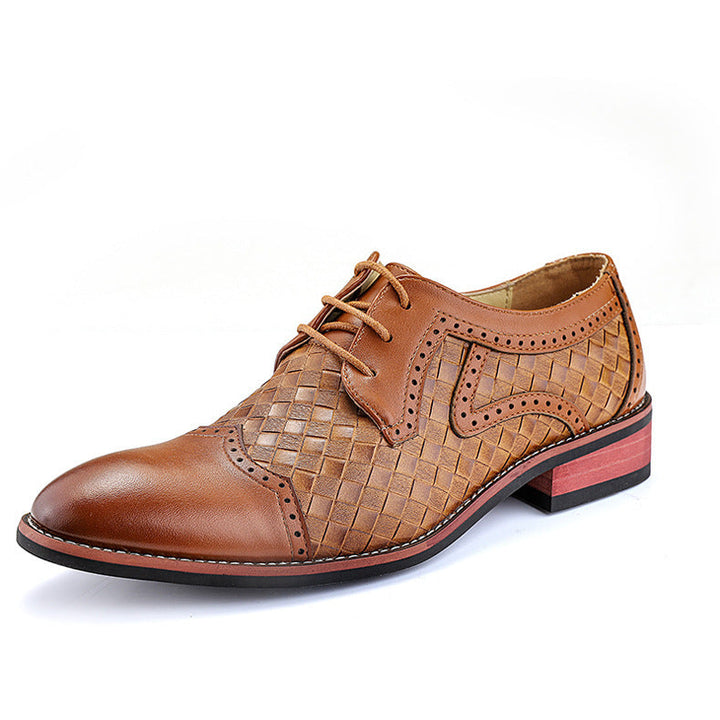 Chaussures en cuir tressé pour hommes - Dario