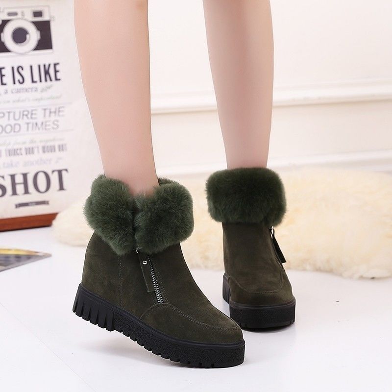 Bibi - Bottes de Neige Courtes Talon Intégré