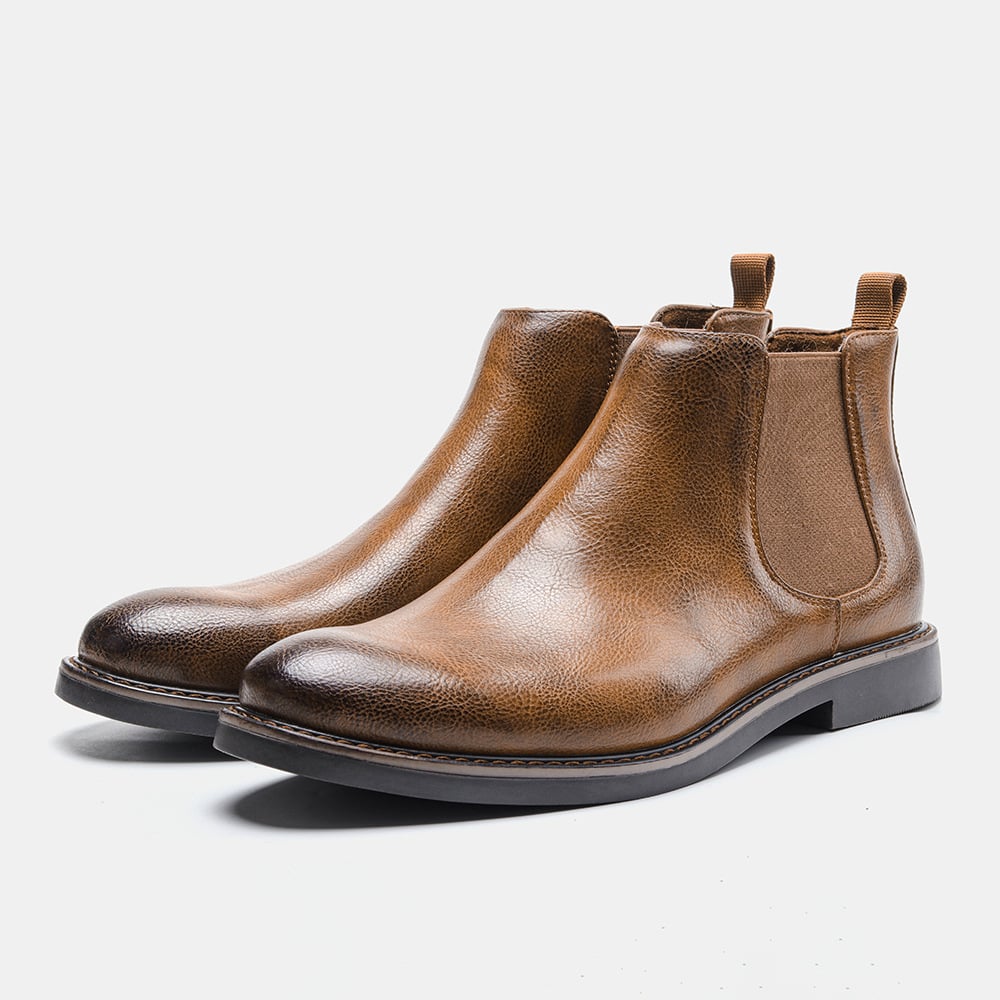 Bottes en cuir imperméables pour hommes - Narev