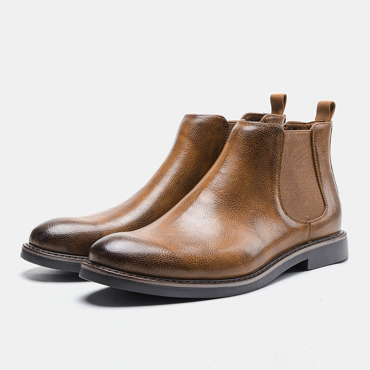 Bottes en cuir imperméables pour hommes - Narev