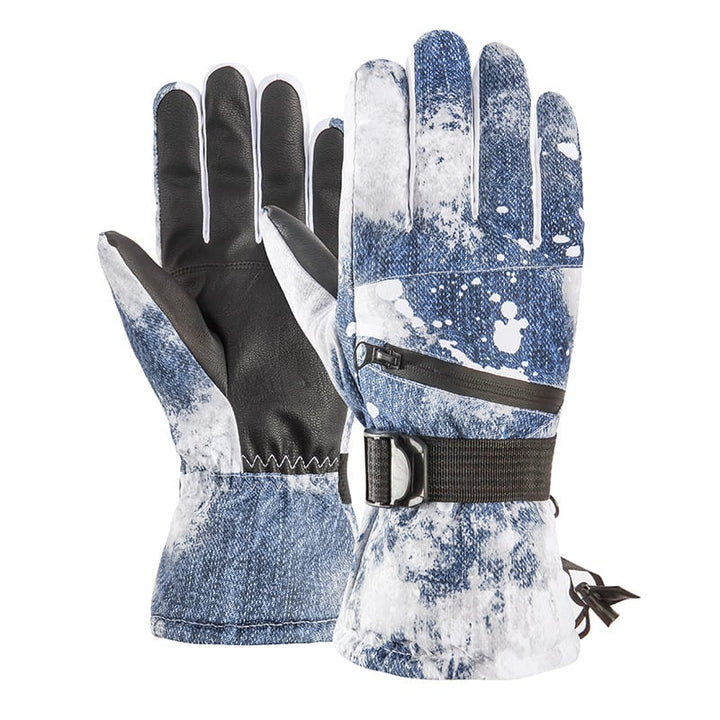 Gants de ski unisexes chauds et imperméables