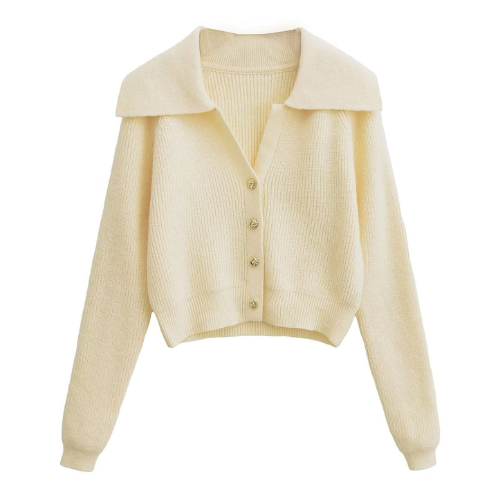 Cardigan à col revers pour femmes - Livia
