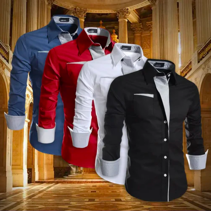 Elégante chemise en coton pour homme