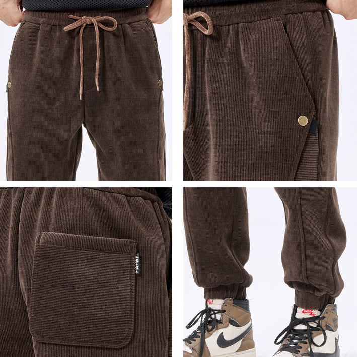 Pantalon de jogging en velours côtelé - Leandro