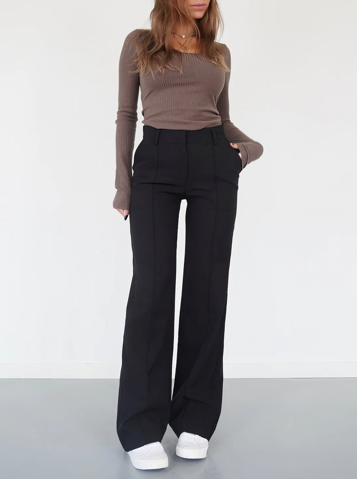 Helga - Pantalon large confortable