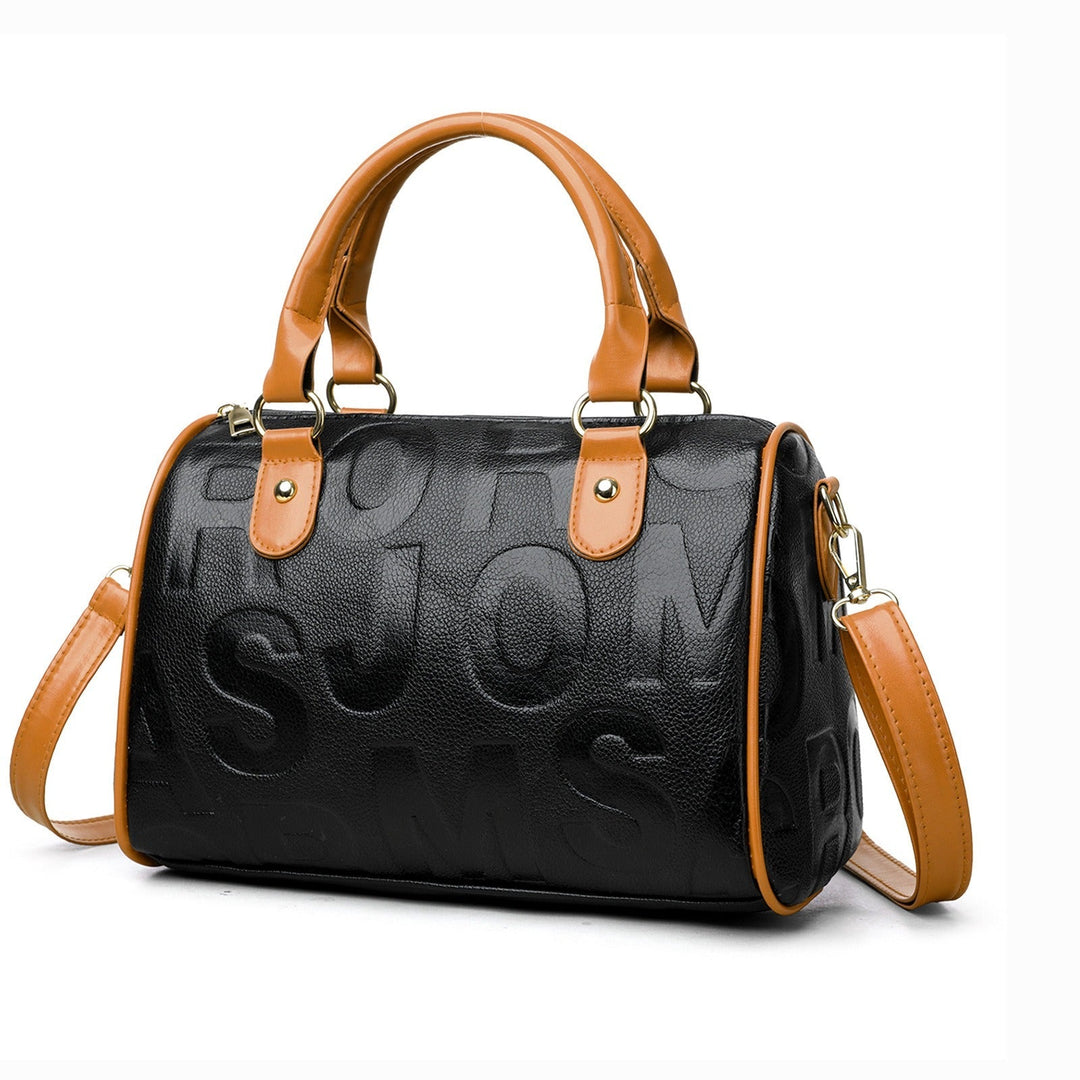 Sac à main femme en cuir synthétique gaufré - Yanelis