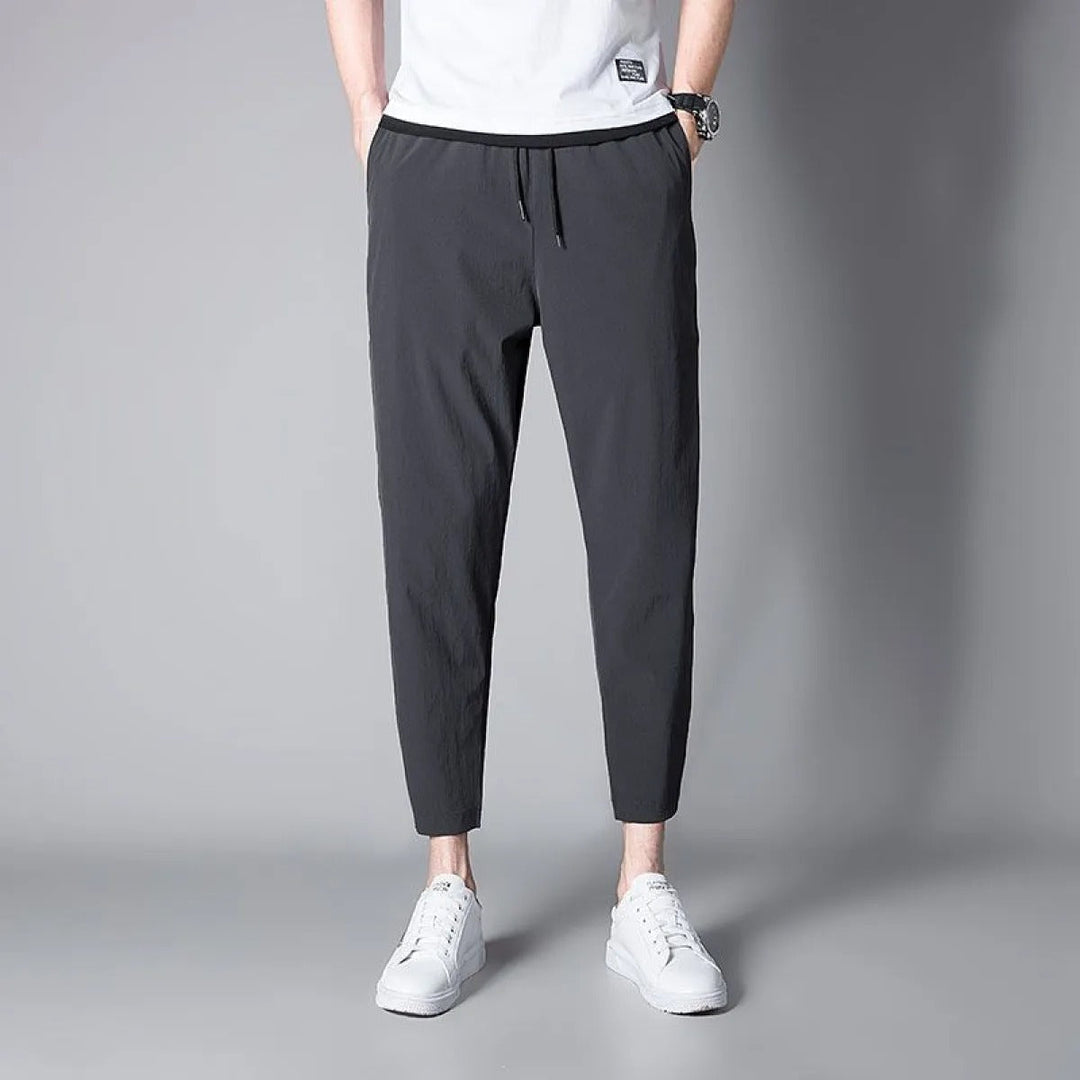 Pantalon court pour homme en tissu léger à coupe décontractée - Mateo