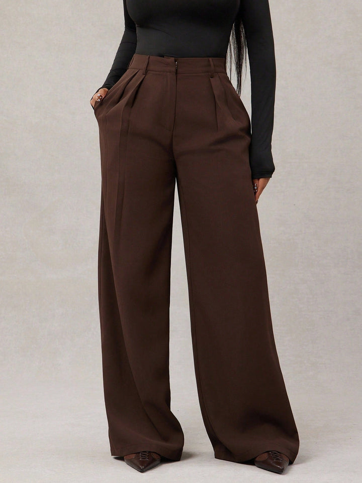 Pantalon effet tailleur pour femme - Eloria