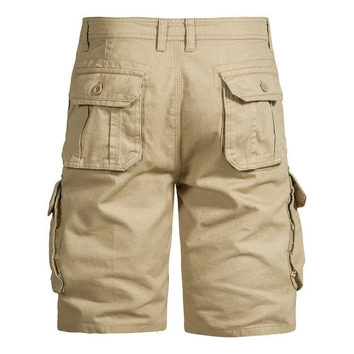 Short décontracté à poches cargo en coton pour hommes - Jason