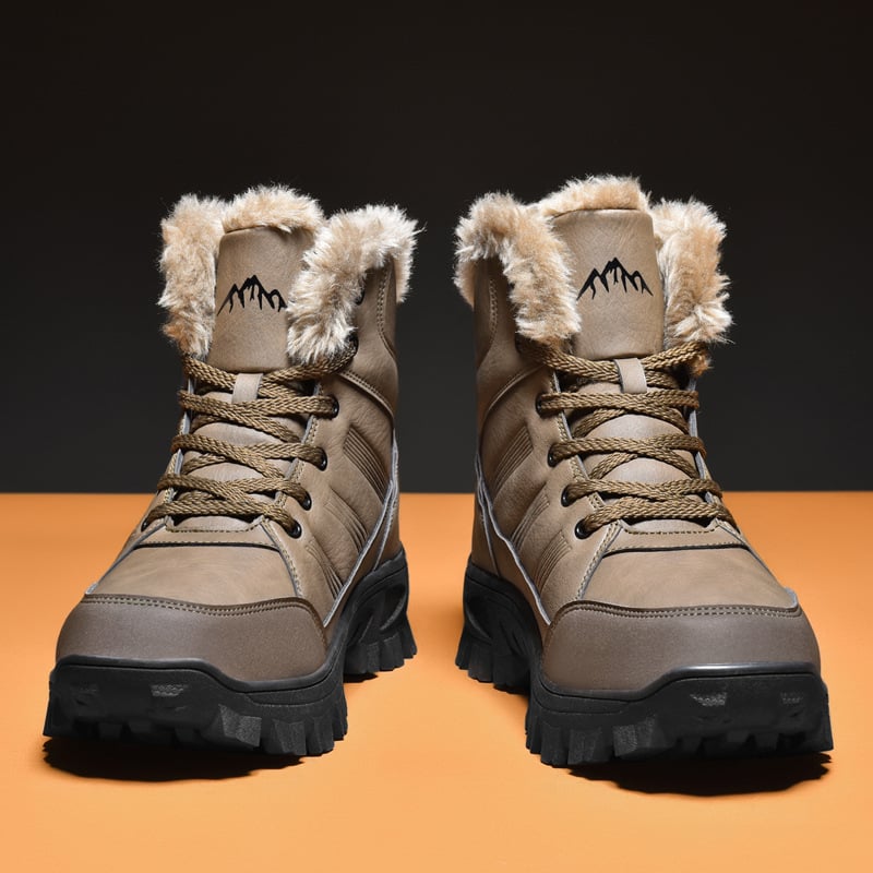 Chaussures d'alpinisme pour hommes avec doublure polaire - Draeven